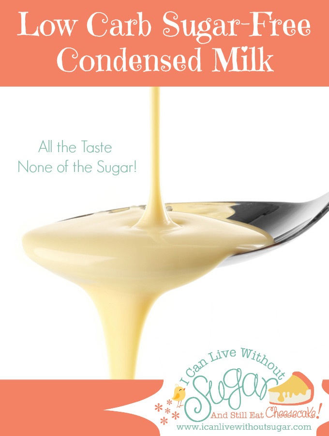LowCarbSugarFreeCondensedMilk2opt751 I Can Live Without Sugar