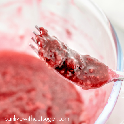 sugar-free raspberry jam recipe, thick enough for a fork 430x430