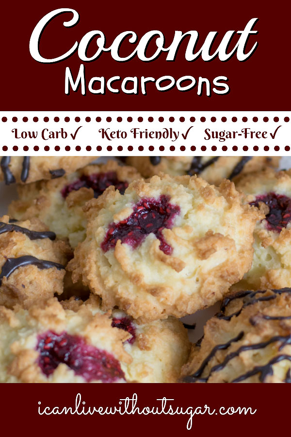 Low Carb Keto Coconut Macaroons. Oh, my. You are going to love this wicked good, healthy keto treat. 